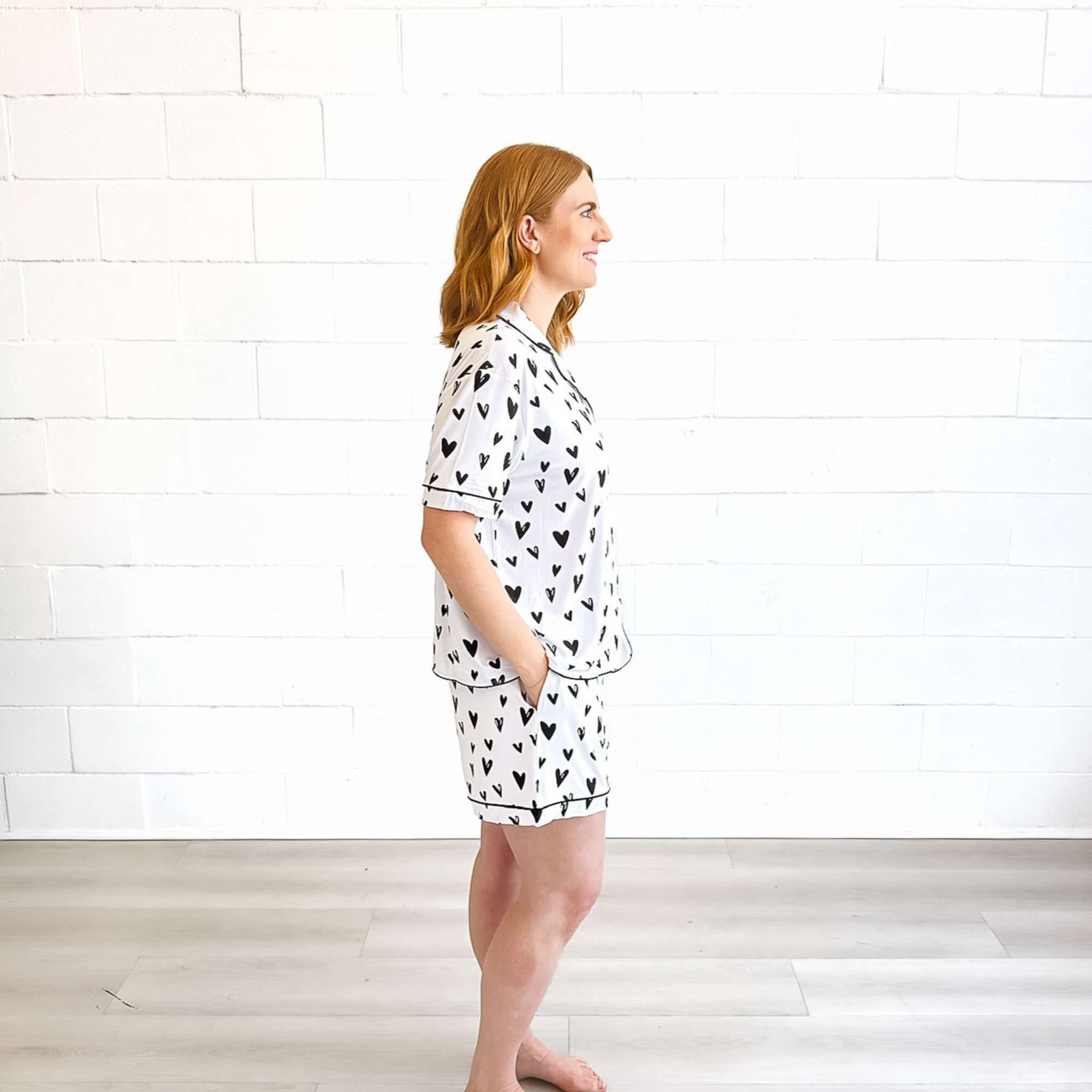 Short Pajamas Set - Sweetheart