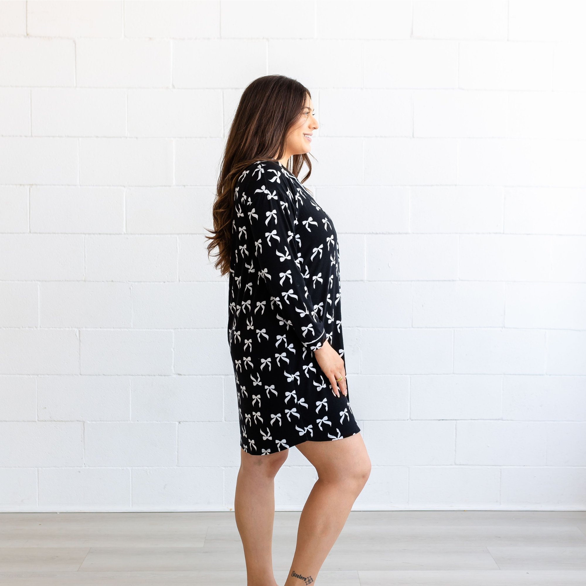 Postpartum Nightgown - Bows