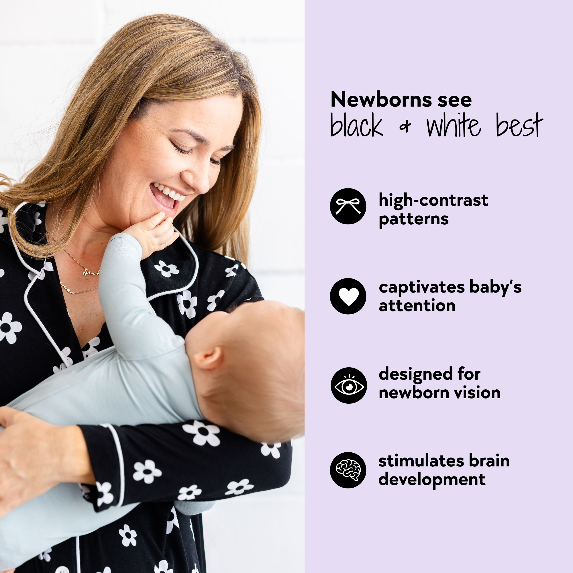 Postpartum Nightgown - Daisies