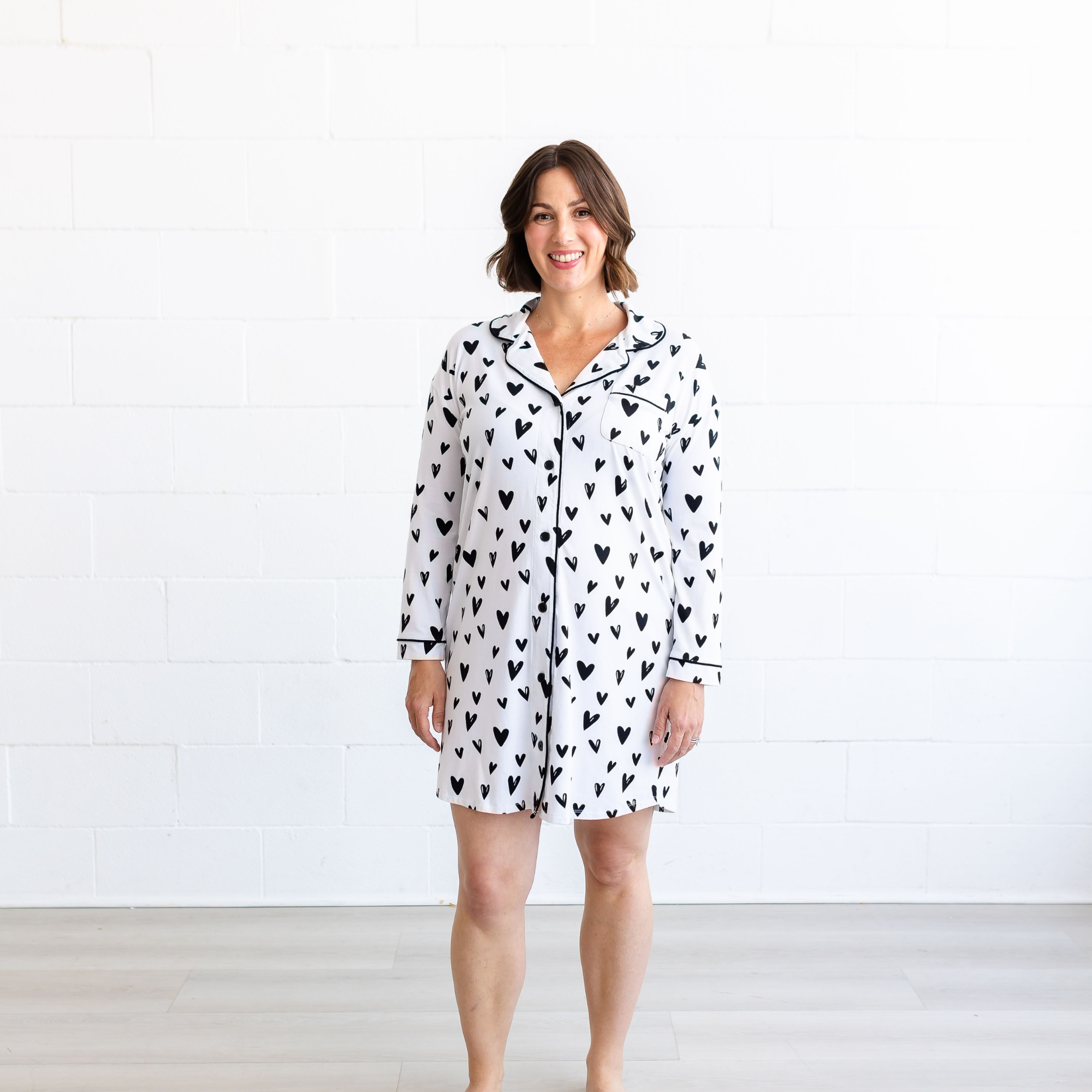 Postpartum Nightgown - Sweetheart