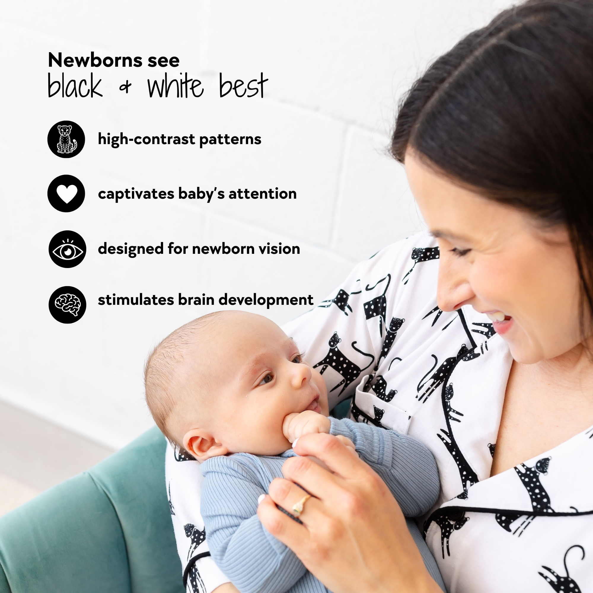 Postpartum Nightgown - Cheetah