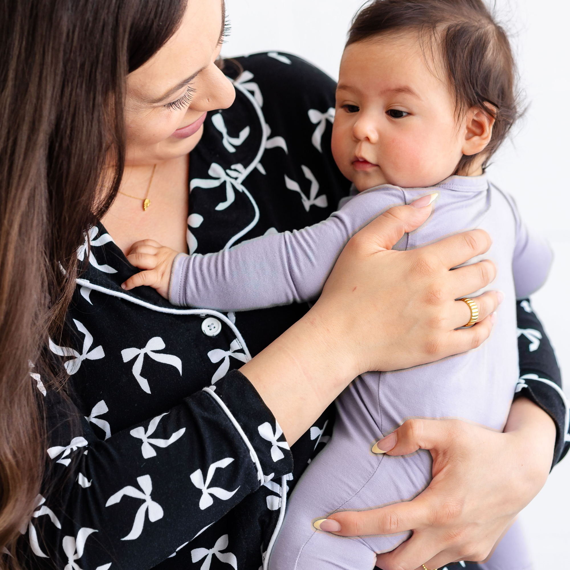 Postpartum Nightgown - Bows