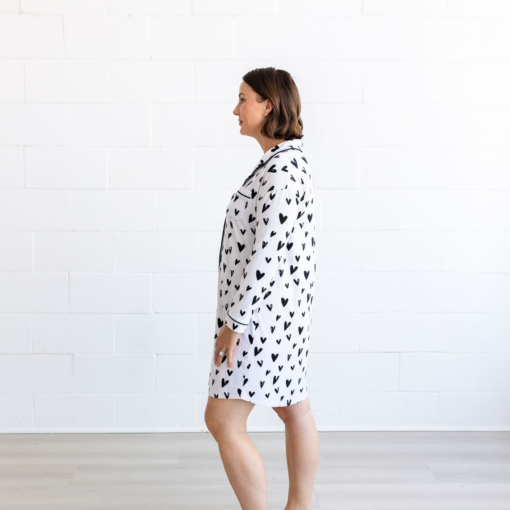Postpartum Nightgown - Sweetheart
