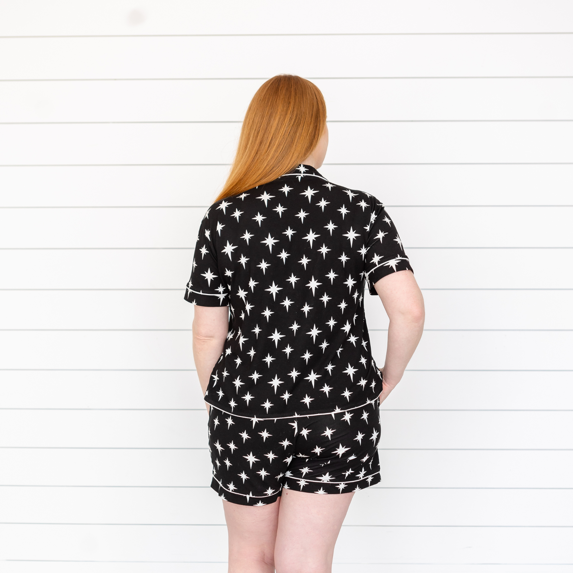 Short Pajama Set - Sparkle Stars