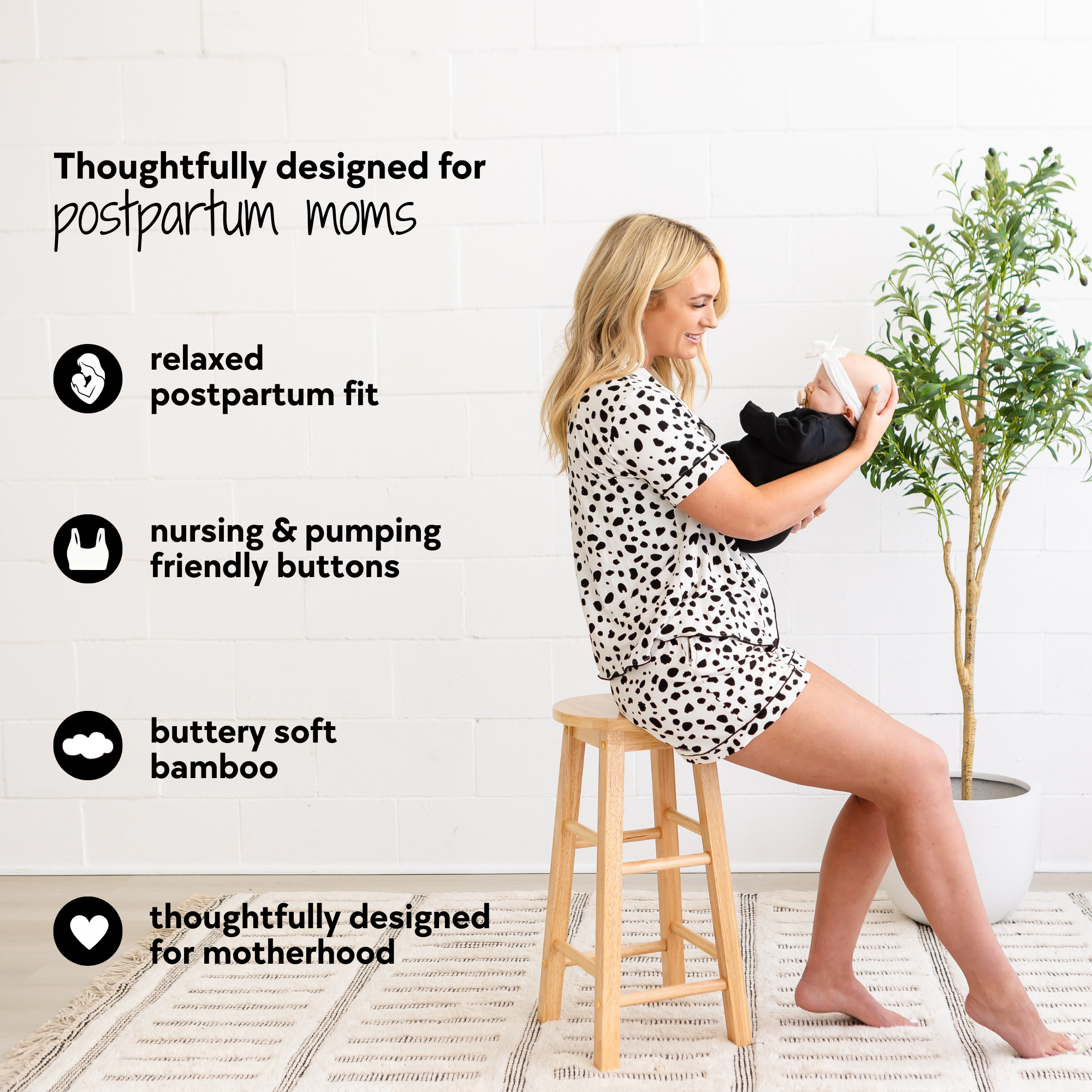 Short Pajama Set - Spots
