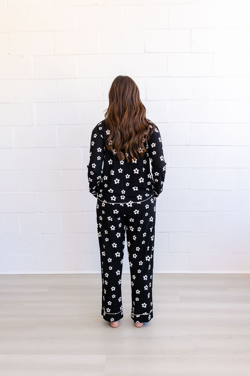 Long Pajama Set - Flower Power