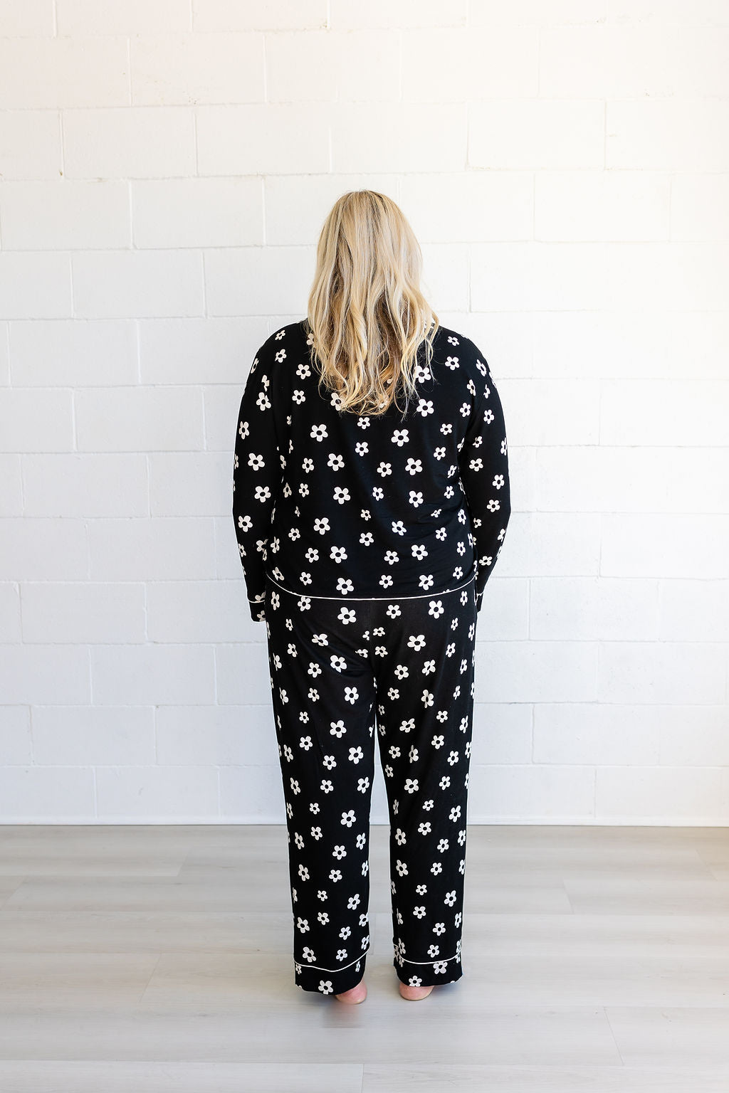 Long Pajama Set - Flower Power