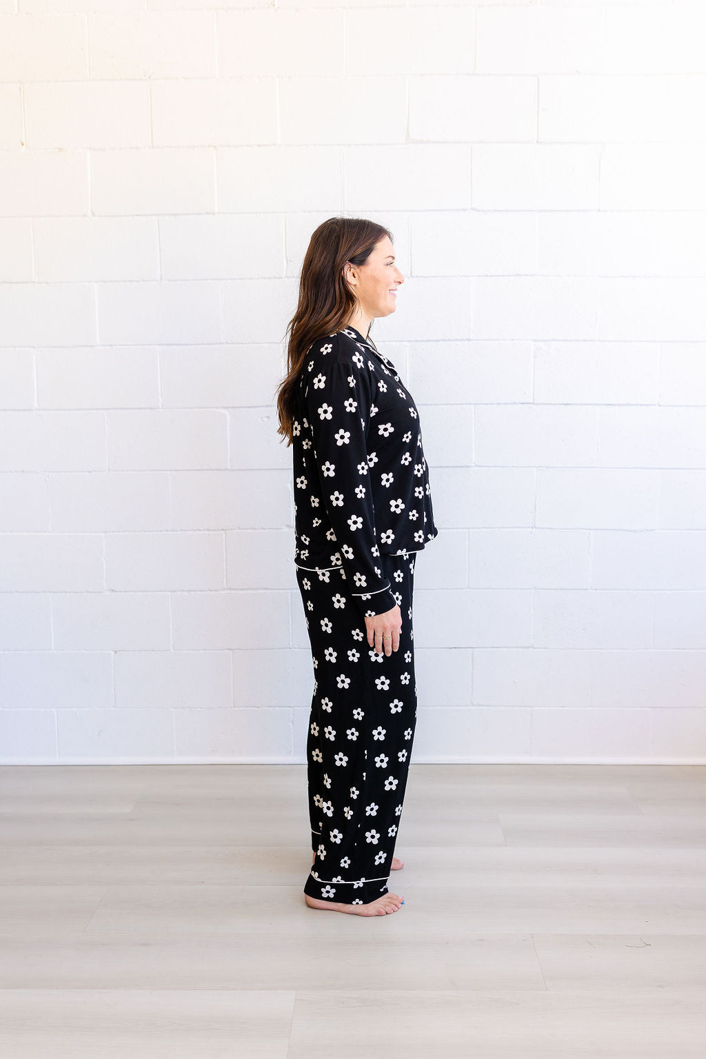 Long Pajama Set - Flower Power