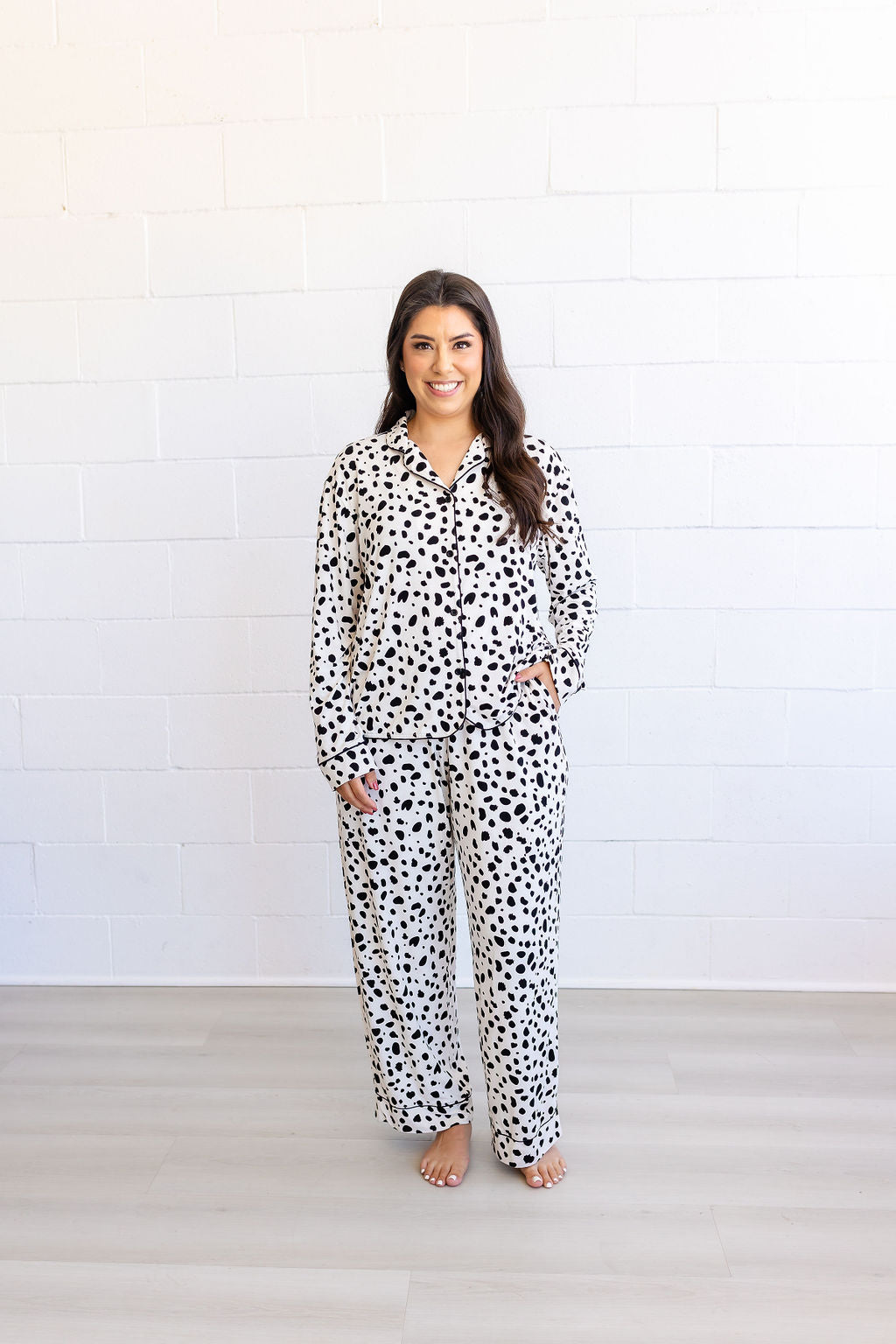 Long Pajama Set - Spots