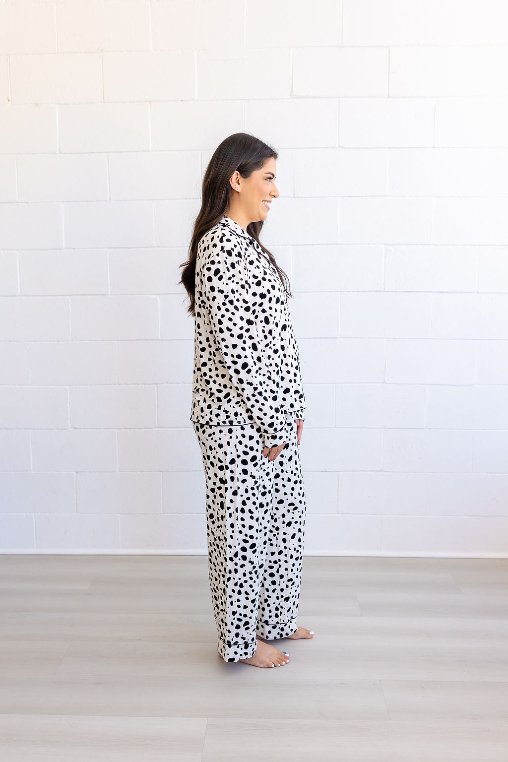 Long Pajama Set - Spots